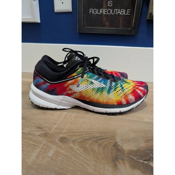 Brooks Launch 5 Rock n Roll Tie Die Marathon Series Men's 10.5 D Running Shoes - Picture 2 of 16